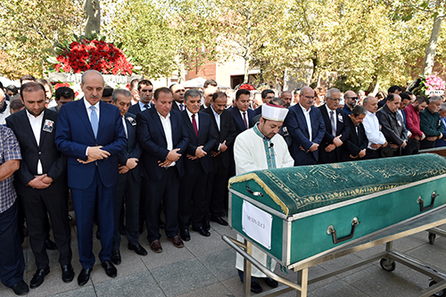 11. Cumhurbaşkanı Abdullah Gül Metin İlci’nin Cenaze Törenine Katıldı